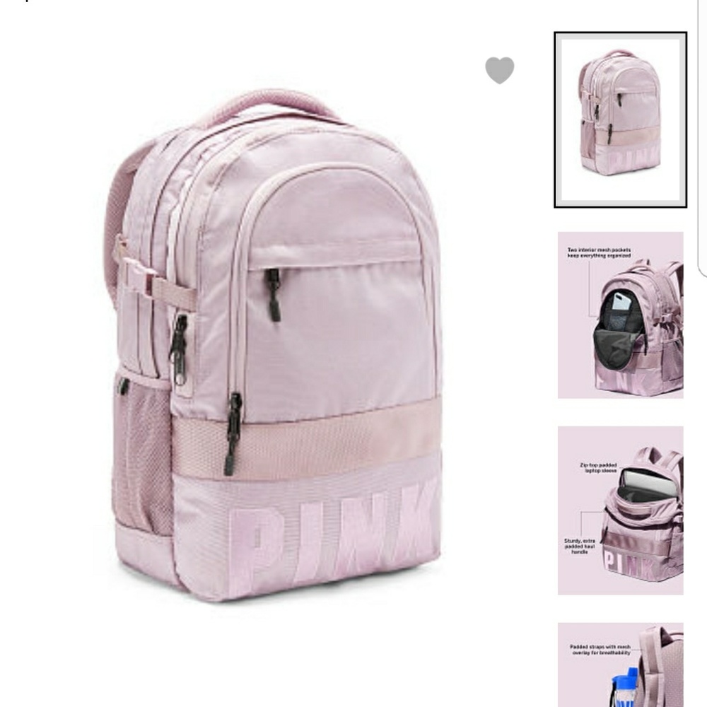 NWT Victoria's Secret PINK Collegiate Backpack